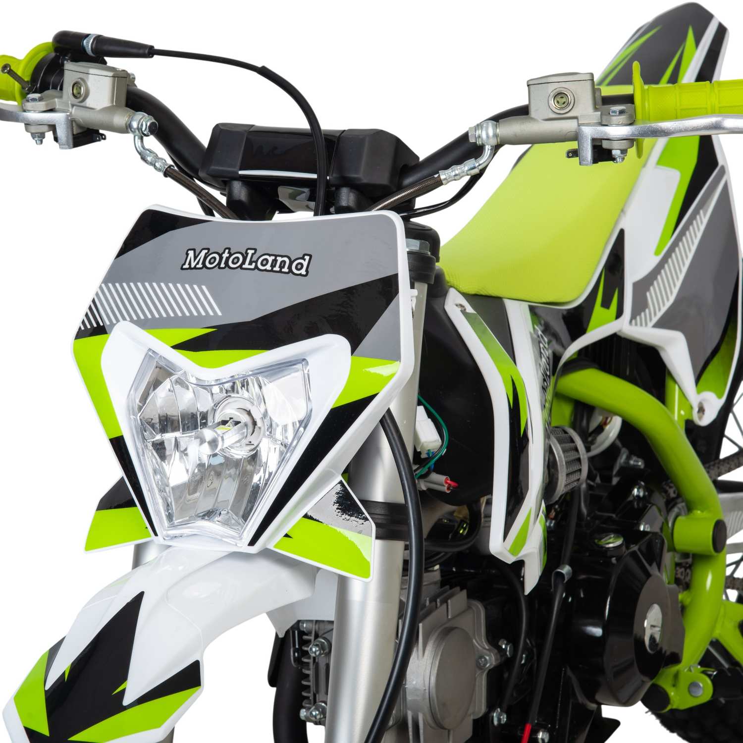 Питбайк Motoland 125 SX 125 E 14/12  зеленый