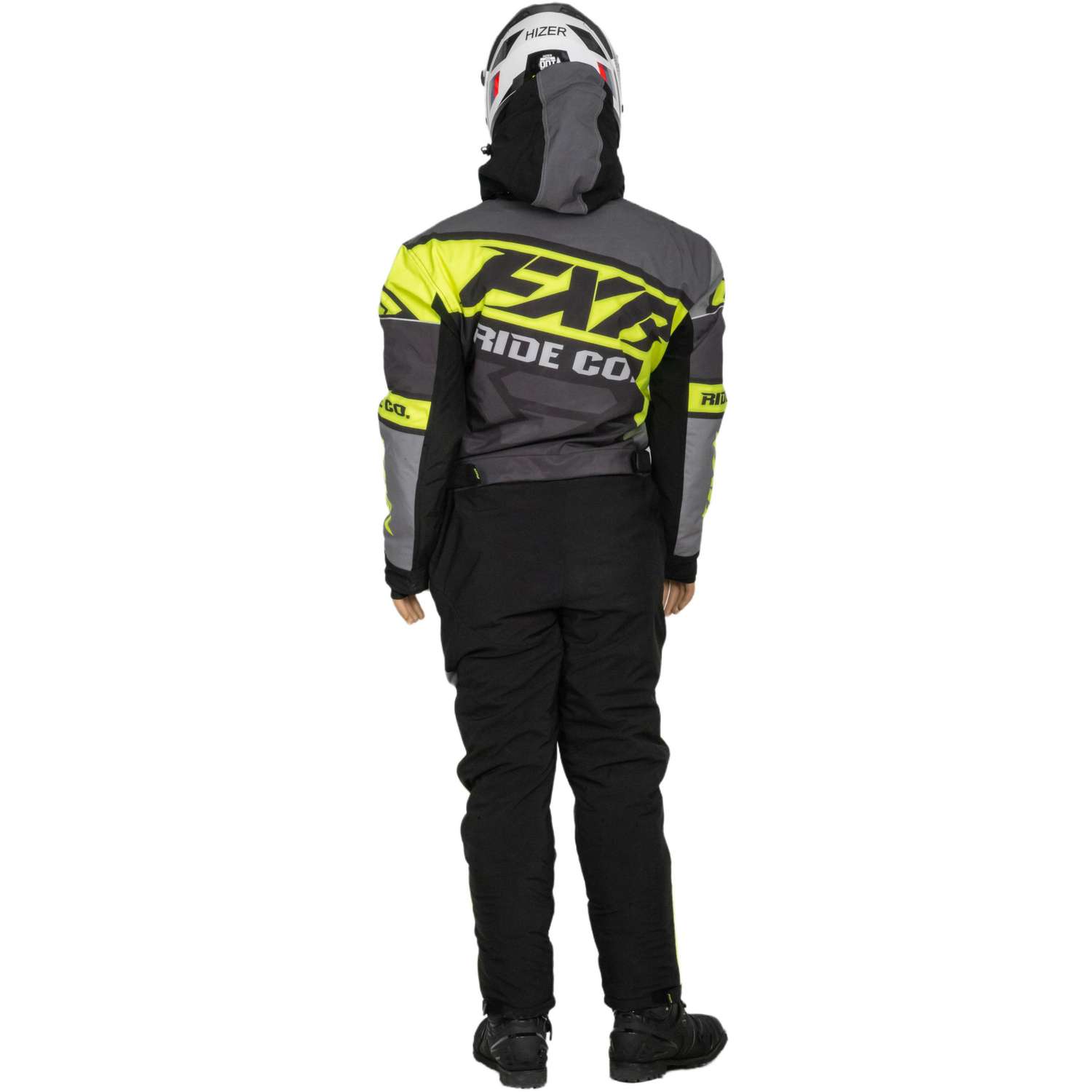 Комбинезон для снегохода FXR CX №4 gray-yellow (текстиль) (XXXL)