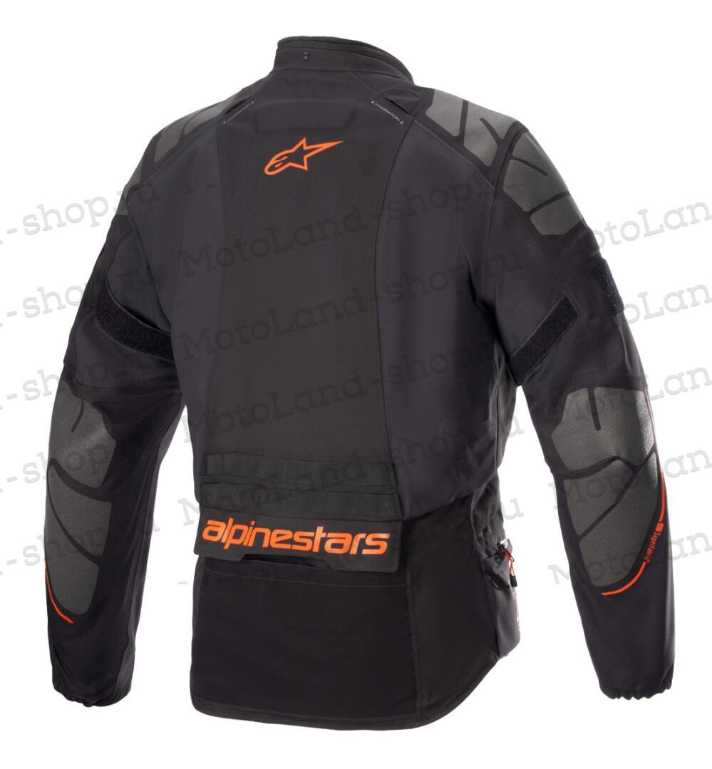 Куртка мото ALPINESTARS №6 black (текстиль) (XXL)