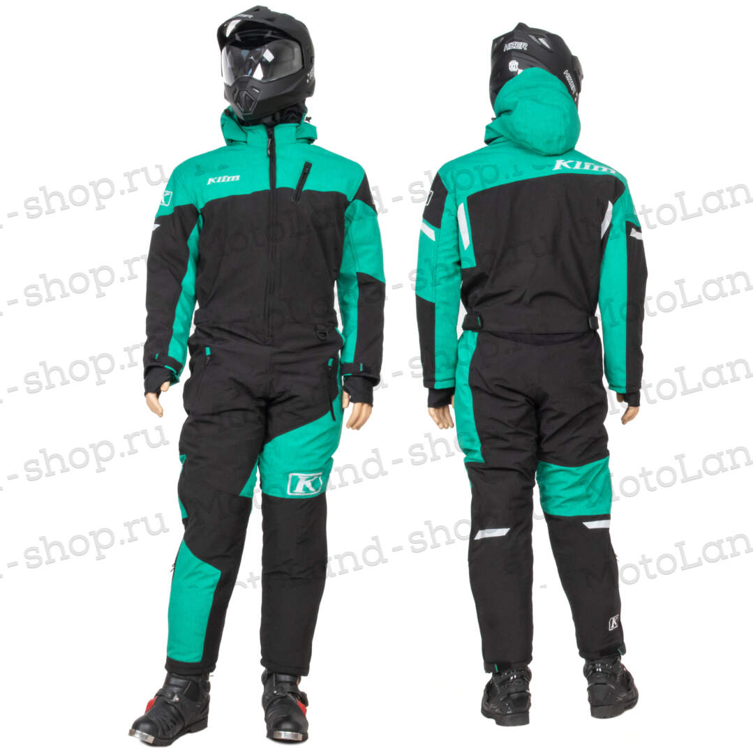 Комбинезон для снегохода (женский) KLIM SHREDSA ONE-PIECE №7 turquoise (текстиль) (M)