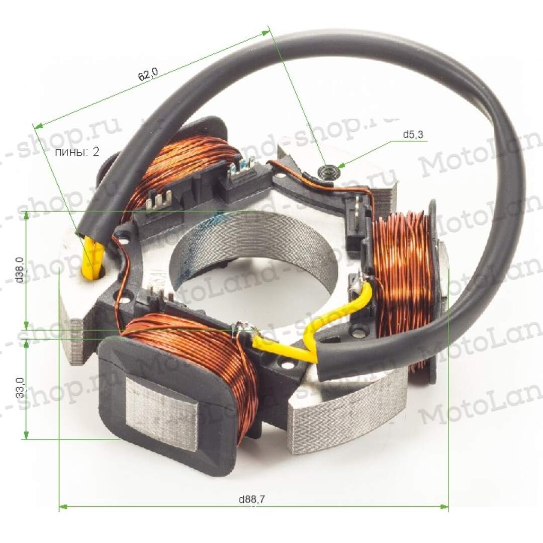 Статор генератора T15/T18 ZONGSHEN