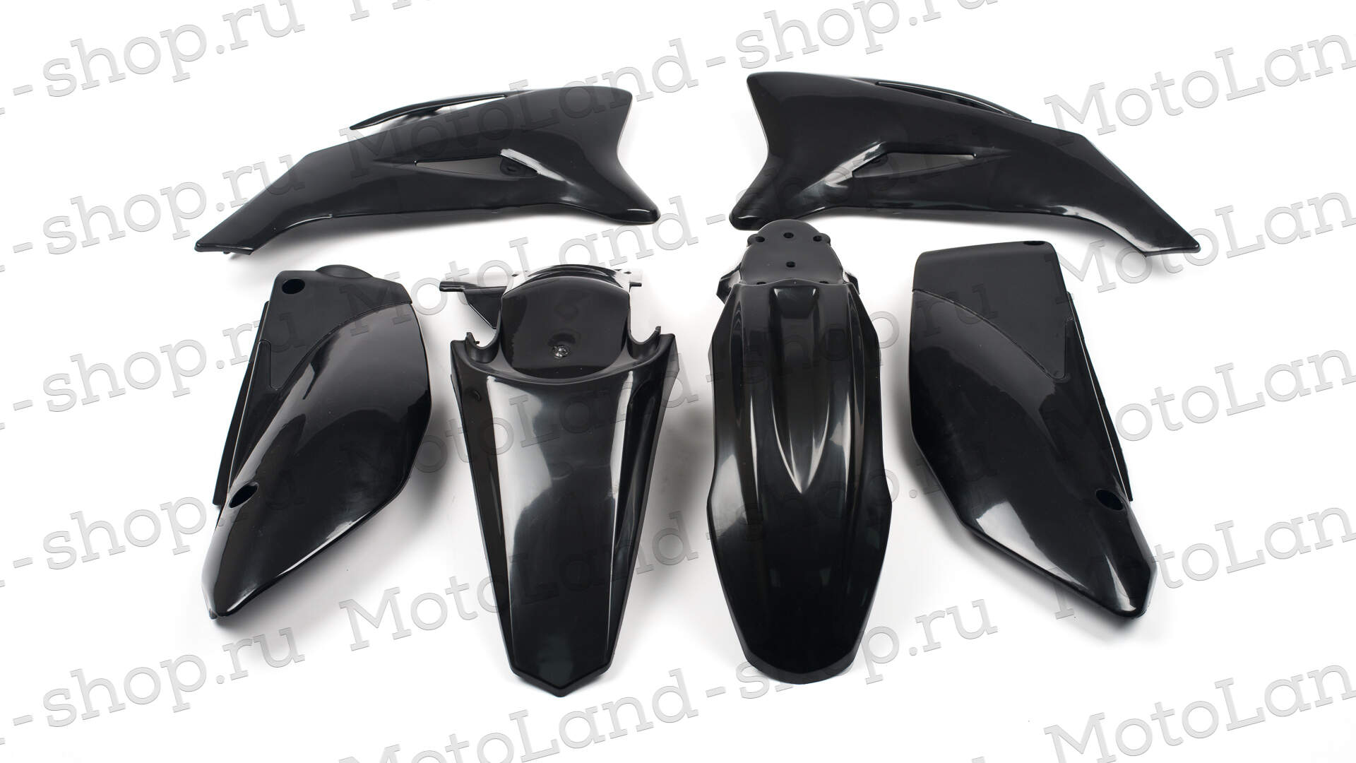 Пластик (полный копл.) №2 125сс (TTR тип) черный