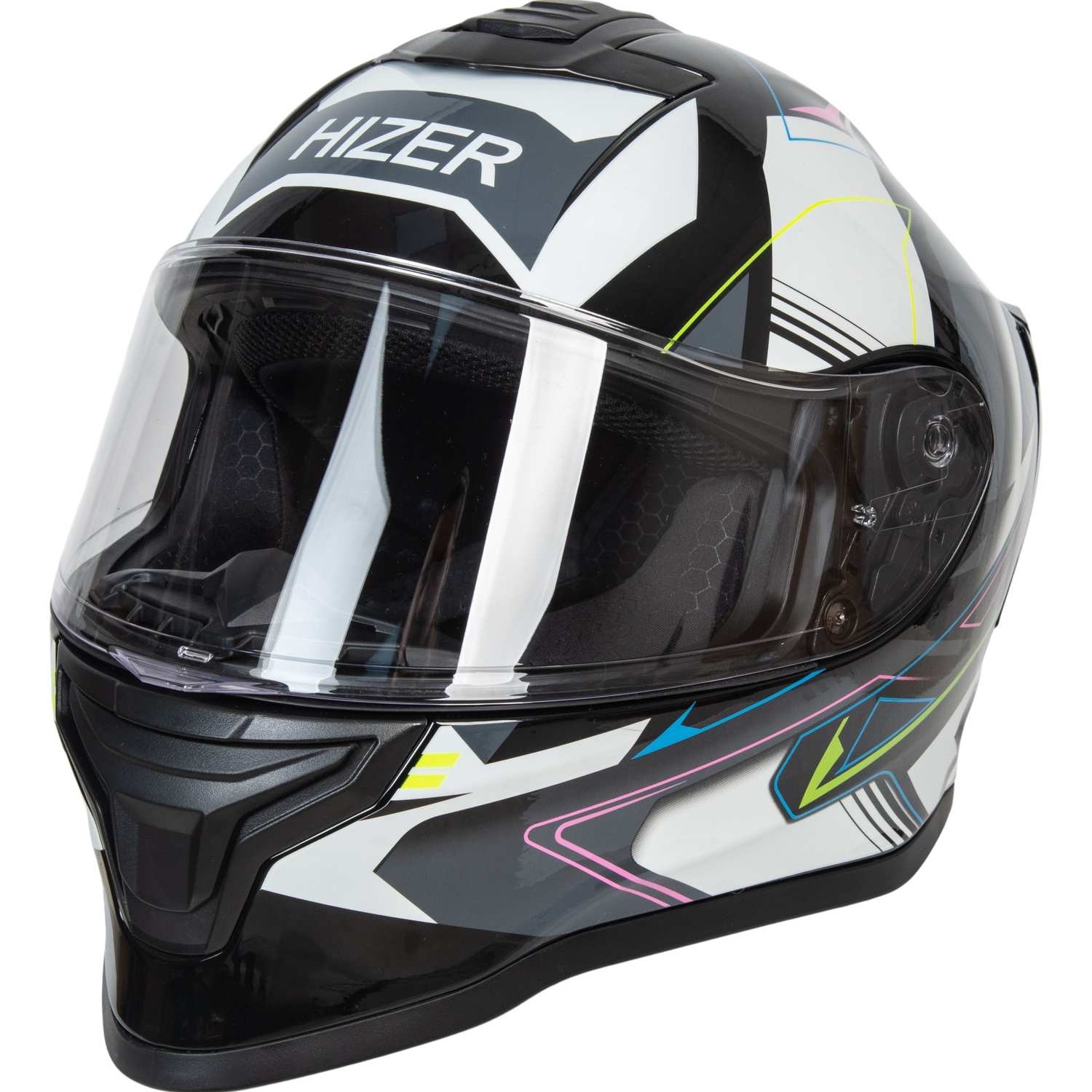 Шлем мото интеграл HIZER J5325 №4 (S) gray