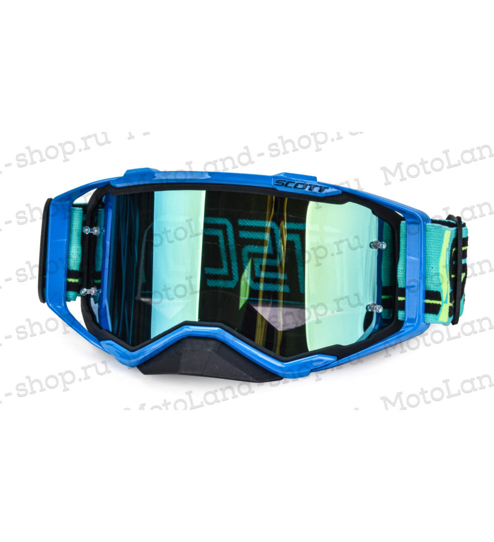Очки мотокросс SCOTT №2  blue/black