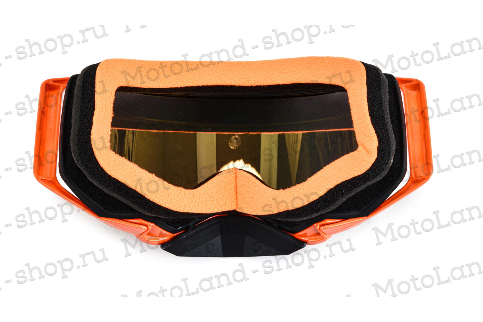 Очки мотокросс SCOTT №4  black/orange