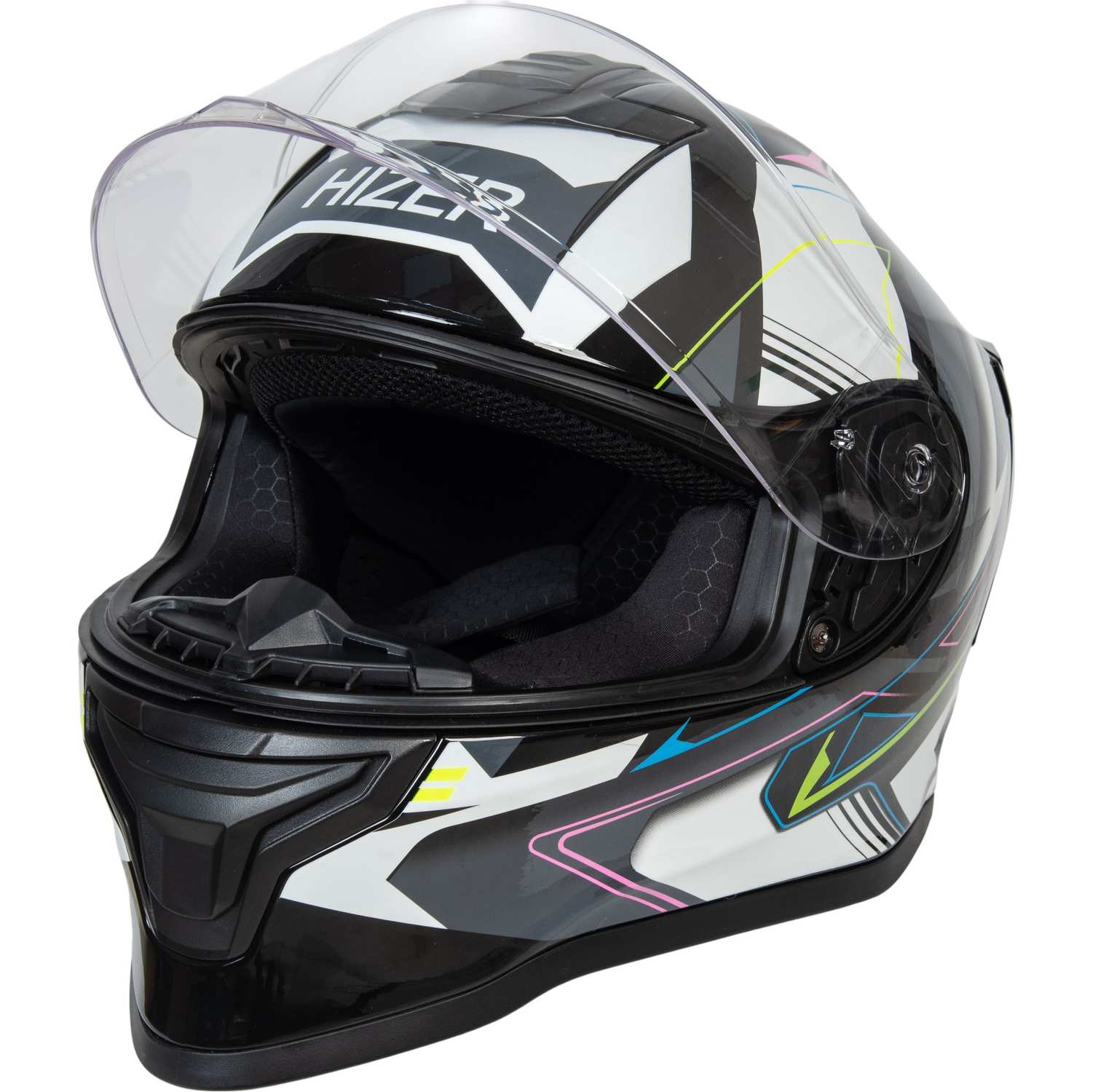 Шлем мото интеграл HIZER J5325 №4 (M) gray