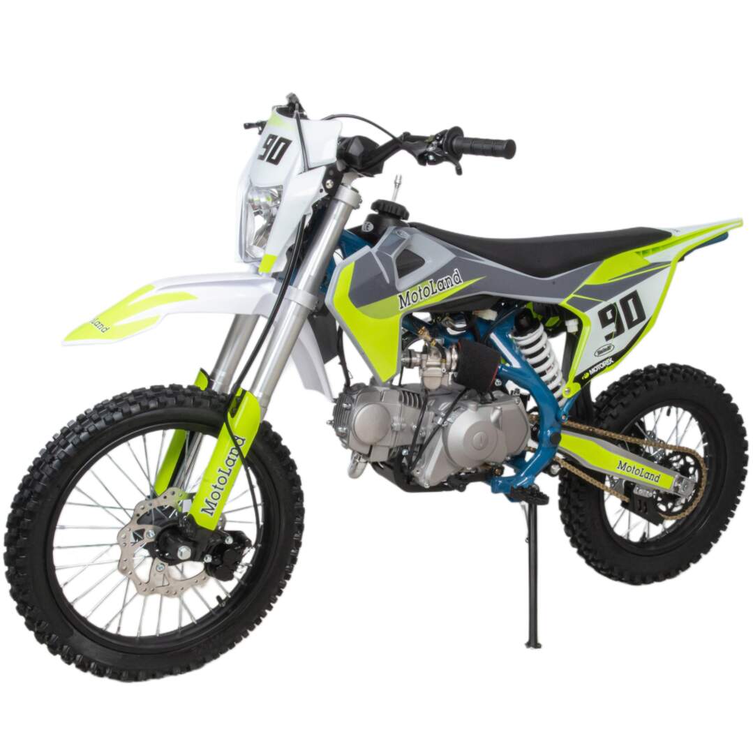 Питбайк  Motoland TCX125 E 17/14 зеленый NEW