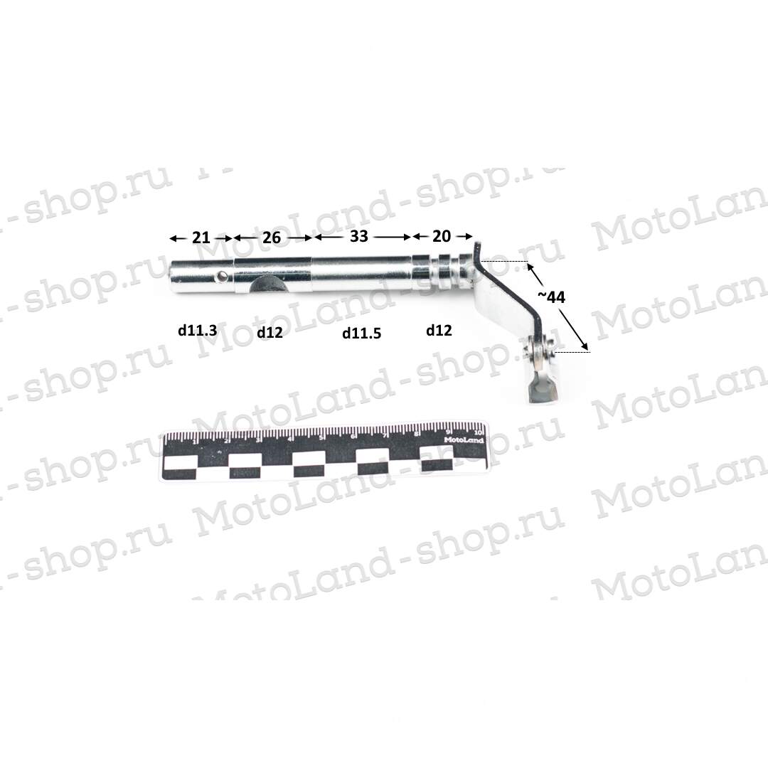 Рычаг сцепления (на двигателе) 162FMJ-B (CG150D-B)