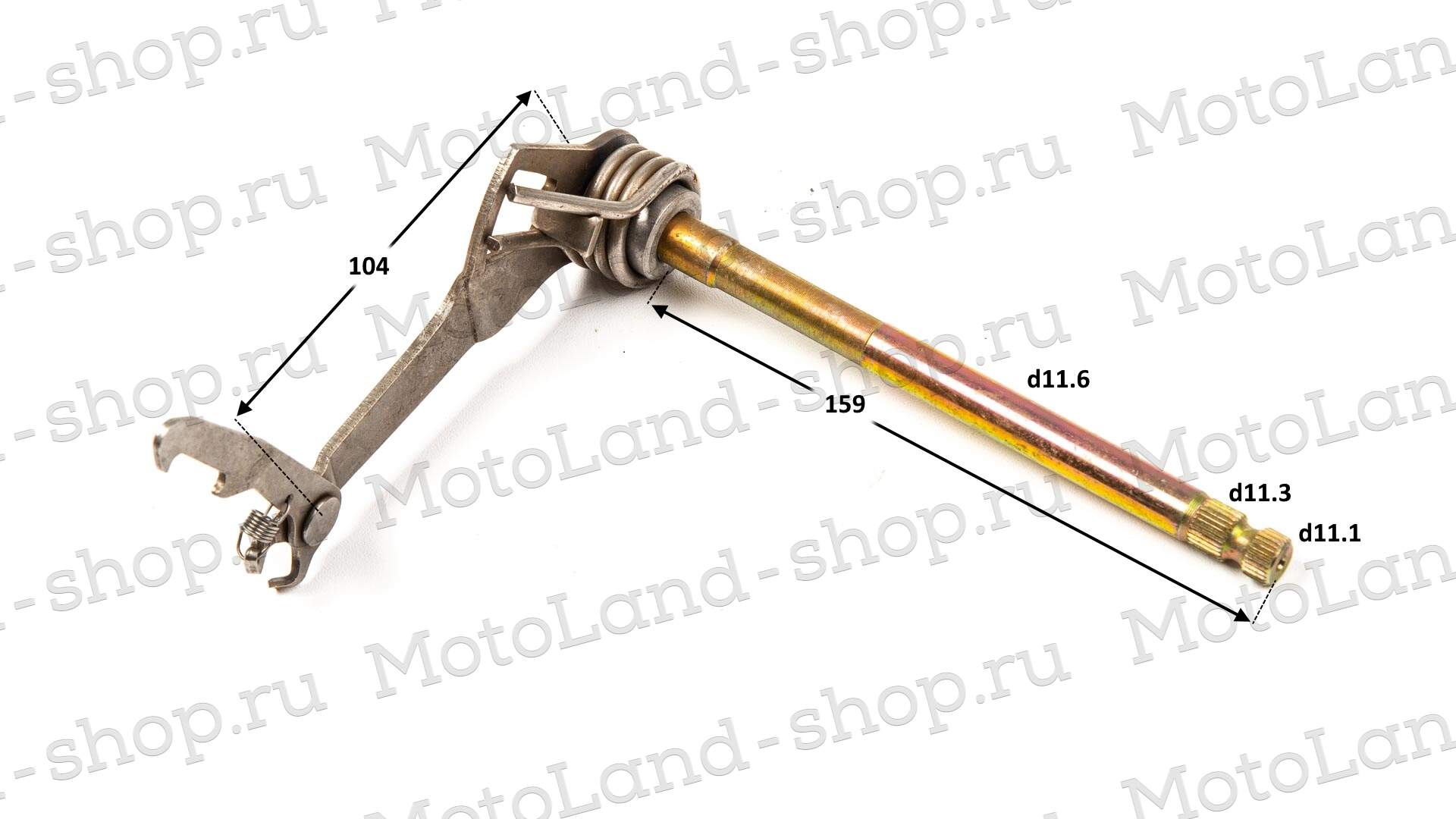 Вал п.п. в сборе 139FMB,147FMH 50-70см3