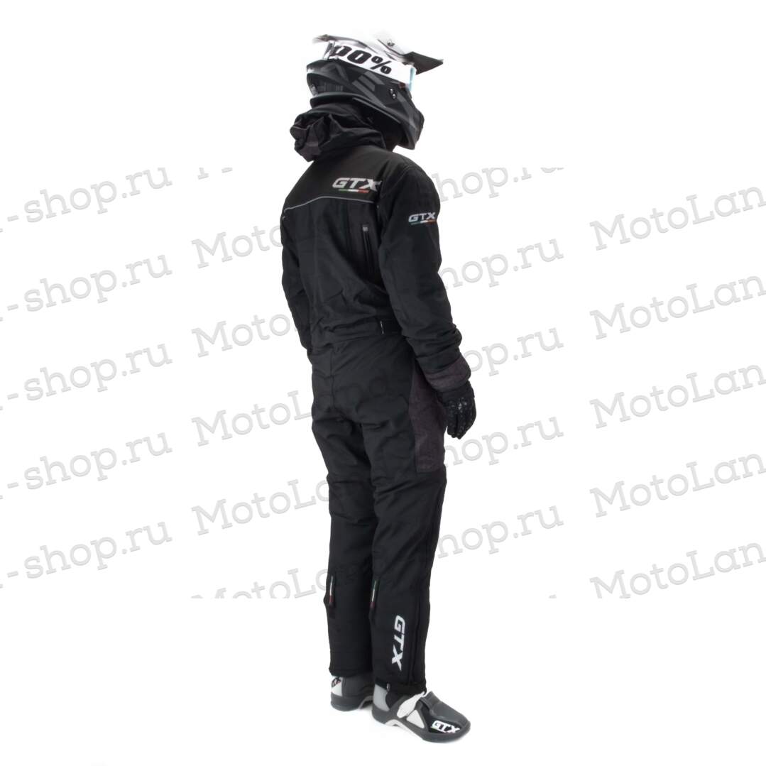 Комбинезон для снегохода GTX №4 black (текстиль) (XL)