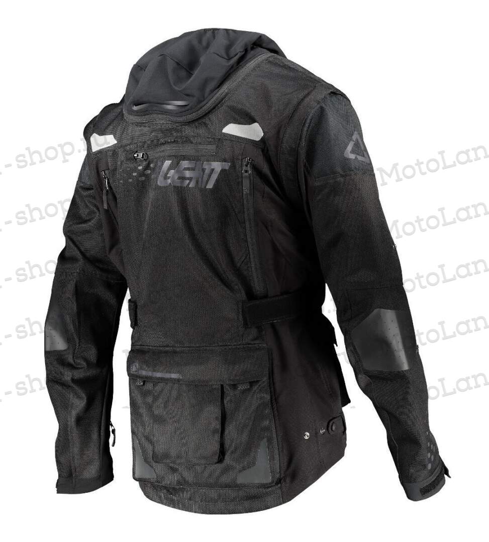 Куртка мото LEATT №3 black (текстиль) (XXL)
