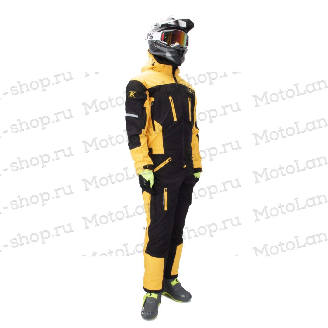 Комбинезон для снегохода KLIM №3 yellow (текстиль) (XXL)