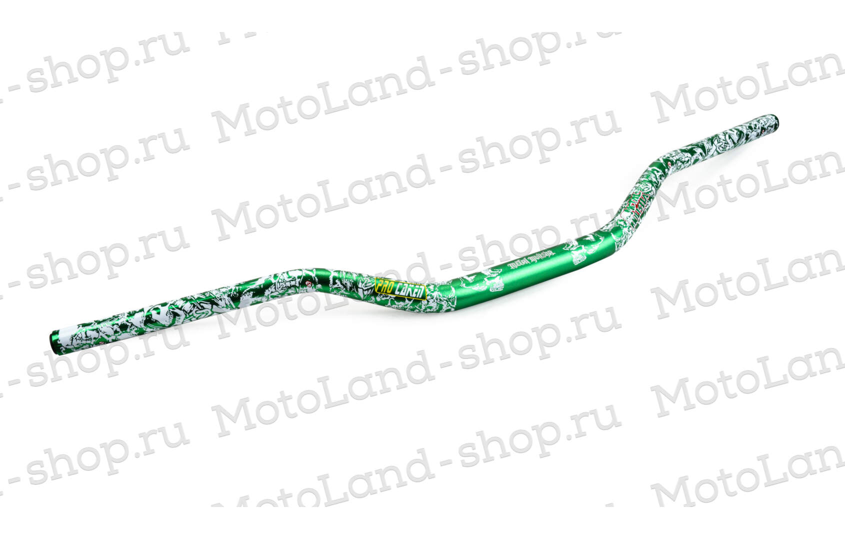 Руль 28мм №1 зеленый