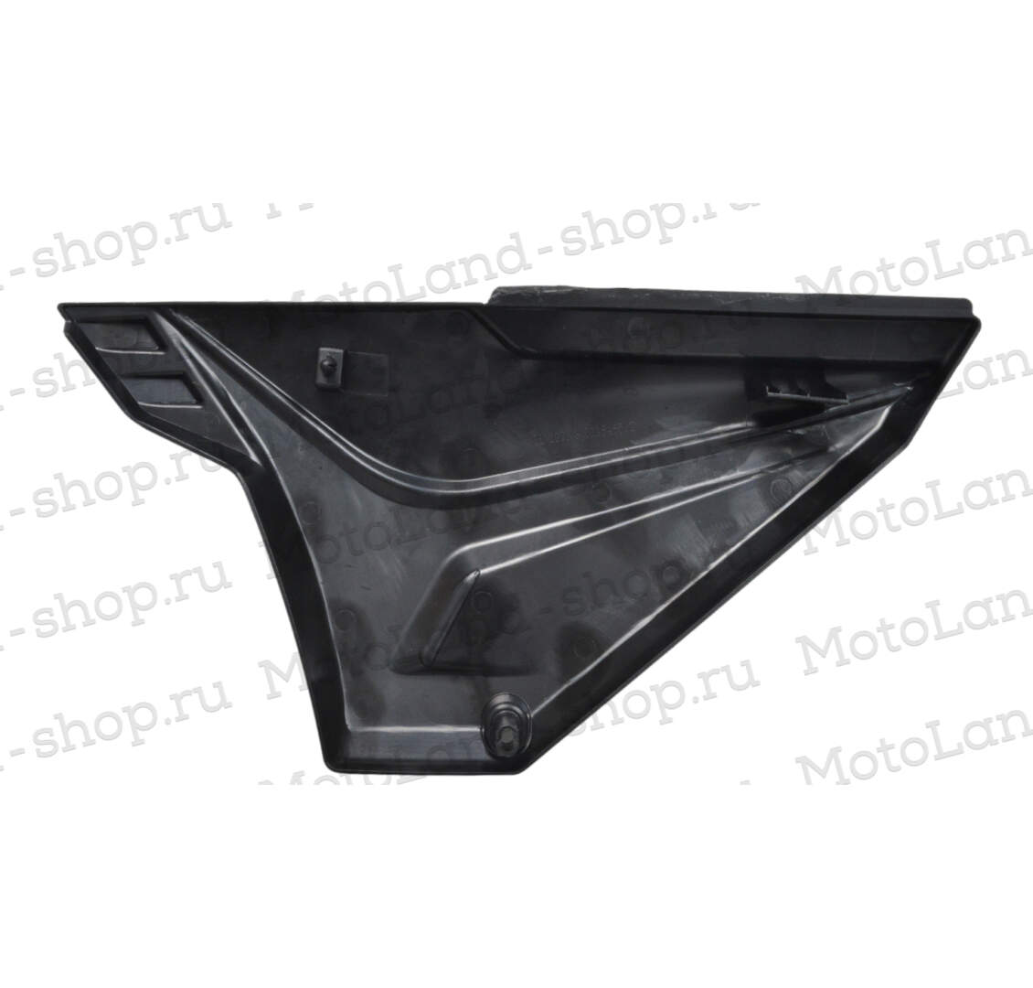 Крышка боковая левая (облицовка) Альфа RS 11 черная