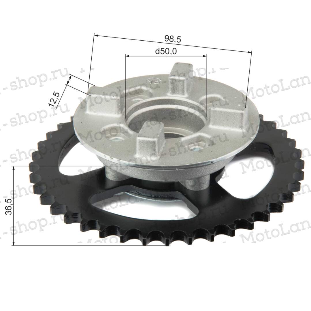 Звезда задняя в сборе (428-41) Альфа