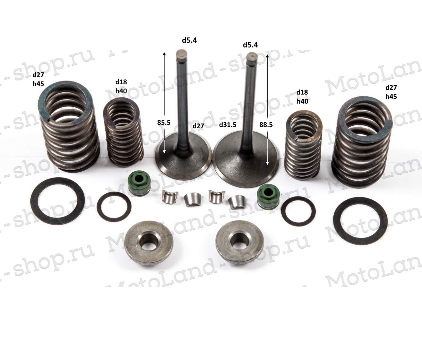 Ремкомплект клапанов ГРМ 172FMM-3A (CB250-F) 175FMM (CB300-F)