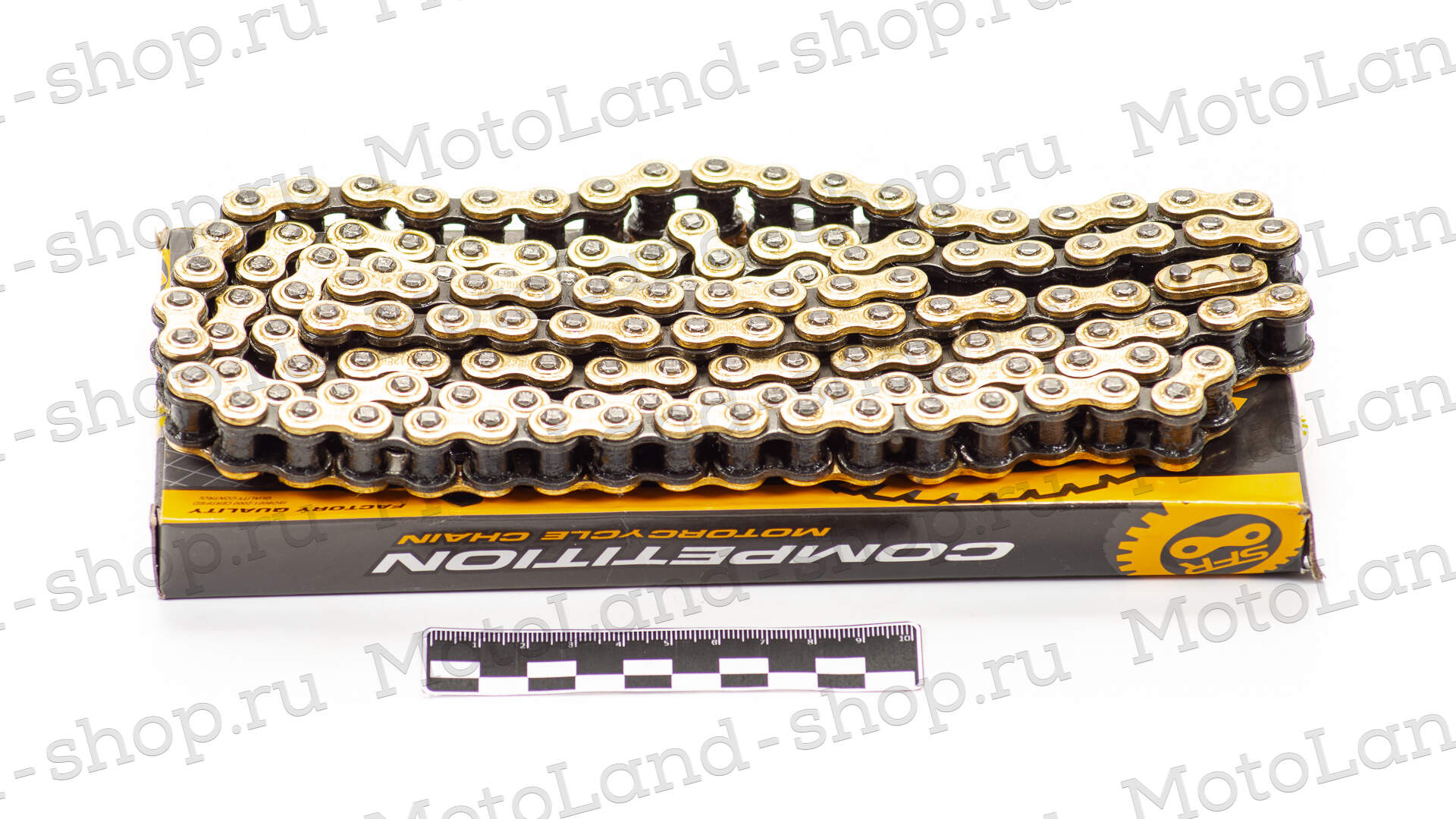 Цепь приводная 428H 132L SFR PLUS золотая