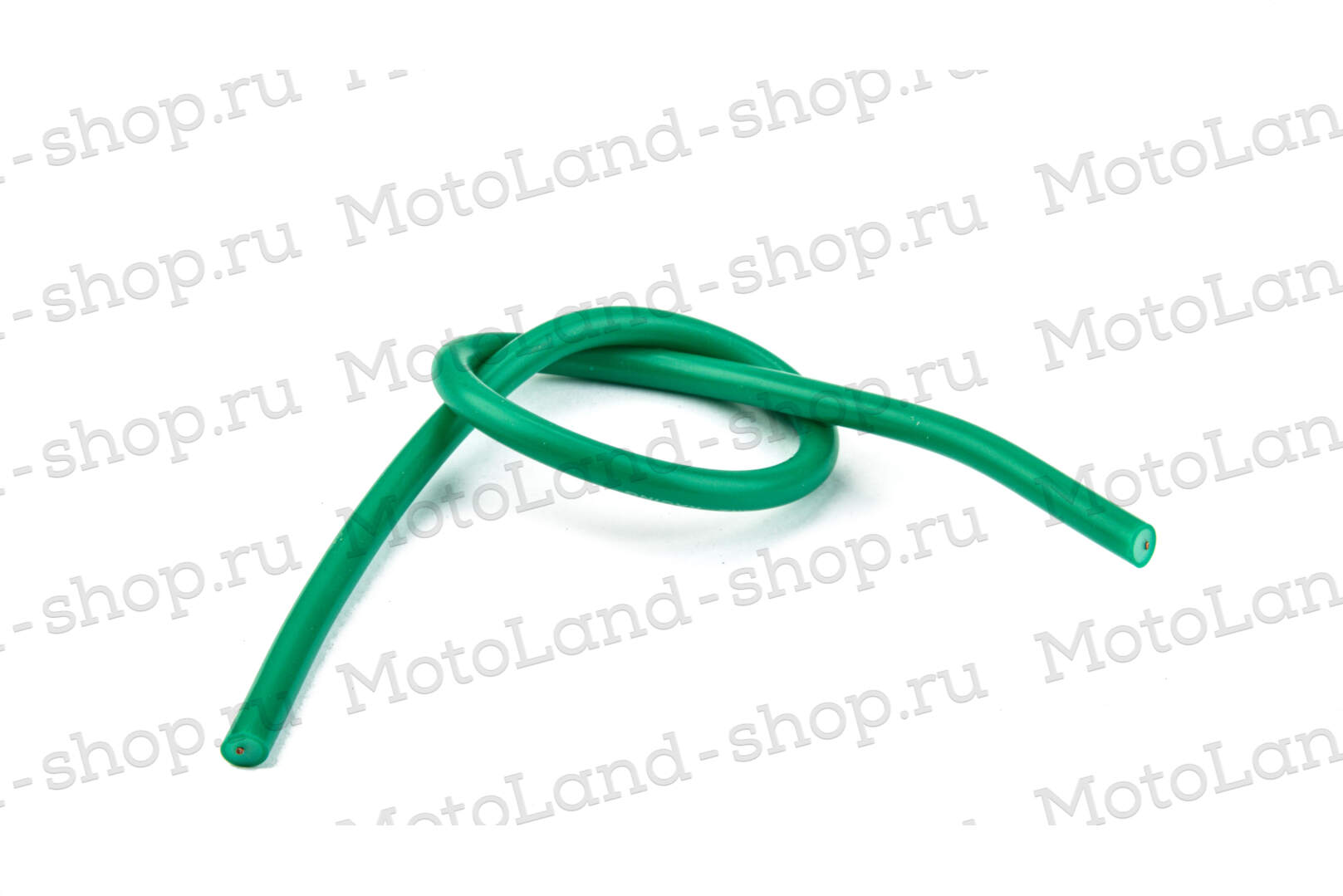 Провод высоковольтный силиконовый (зеленый) 450 mm.