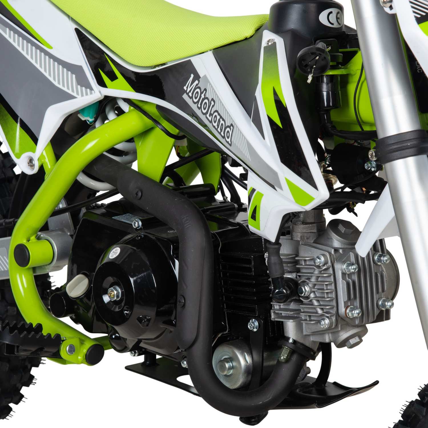 Питбайк Motoland 125 SX 125 E 14/12  зеленый