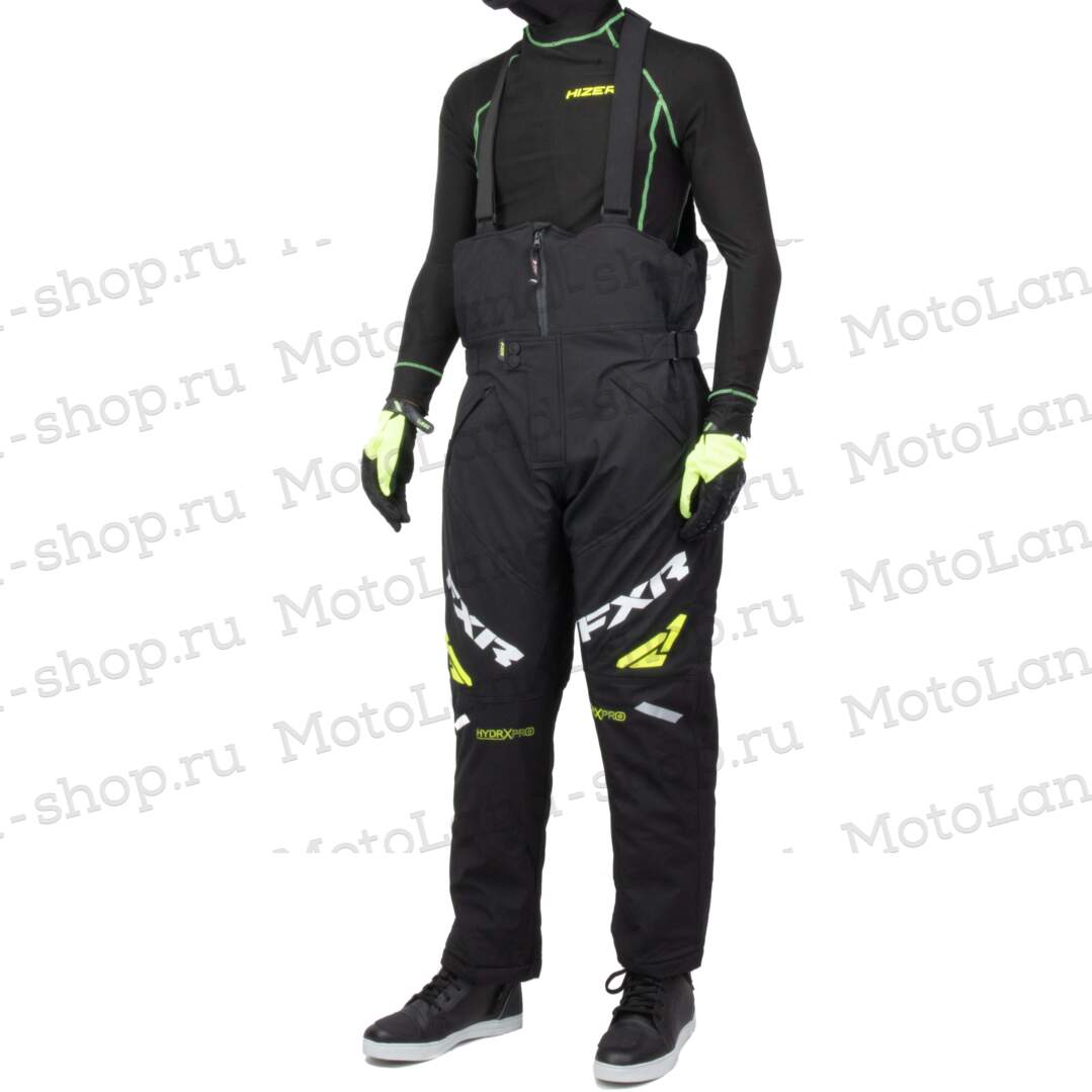 Штаны для снегохода FXR ADRENALINE №1 black (текстиль) (XL)