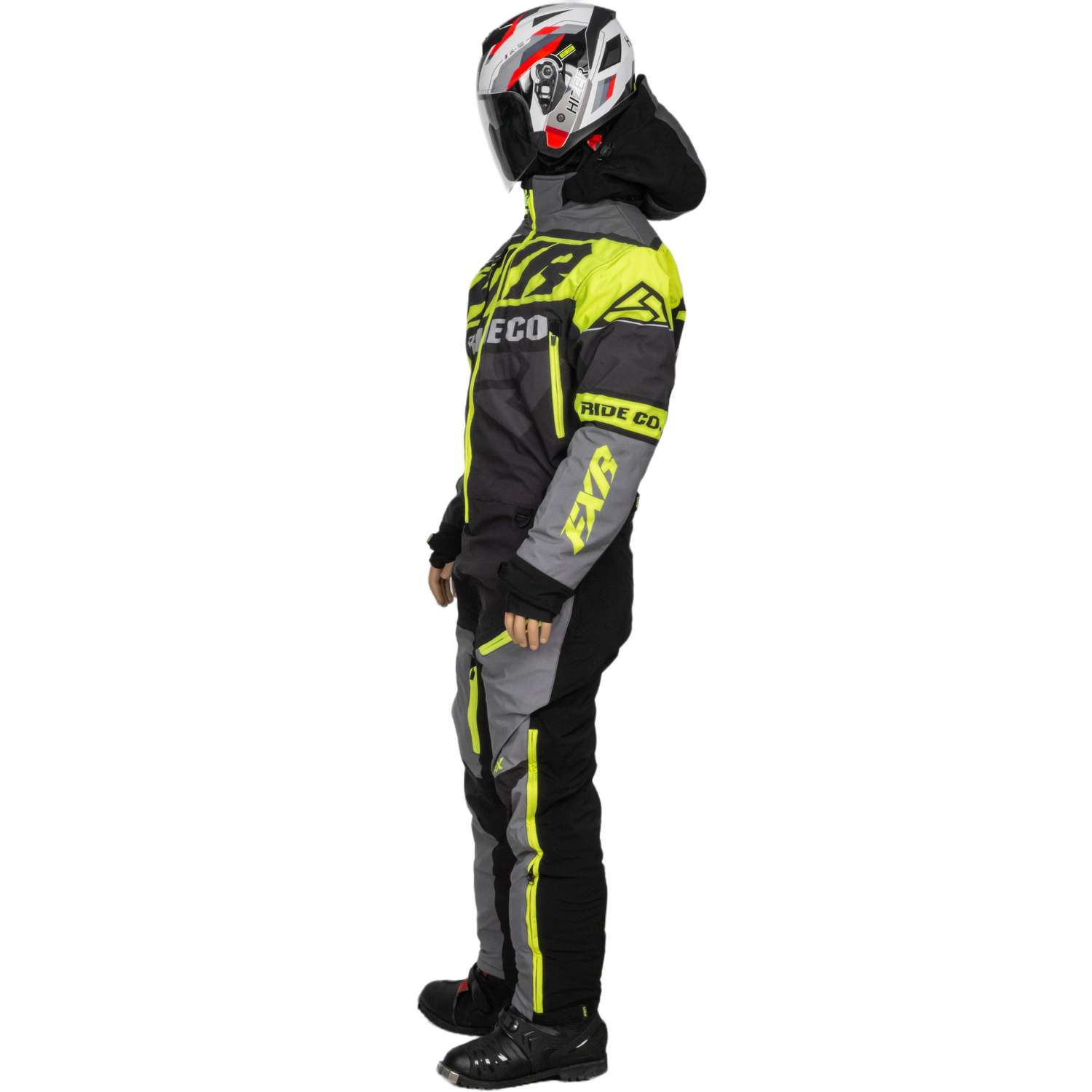 Комбинезон для снегохода FXR CX №4 gray-yellow (текстиль) (XL)