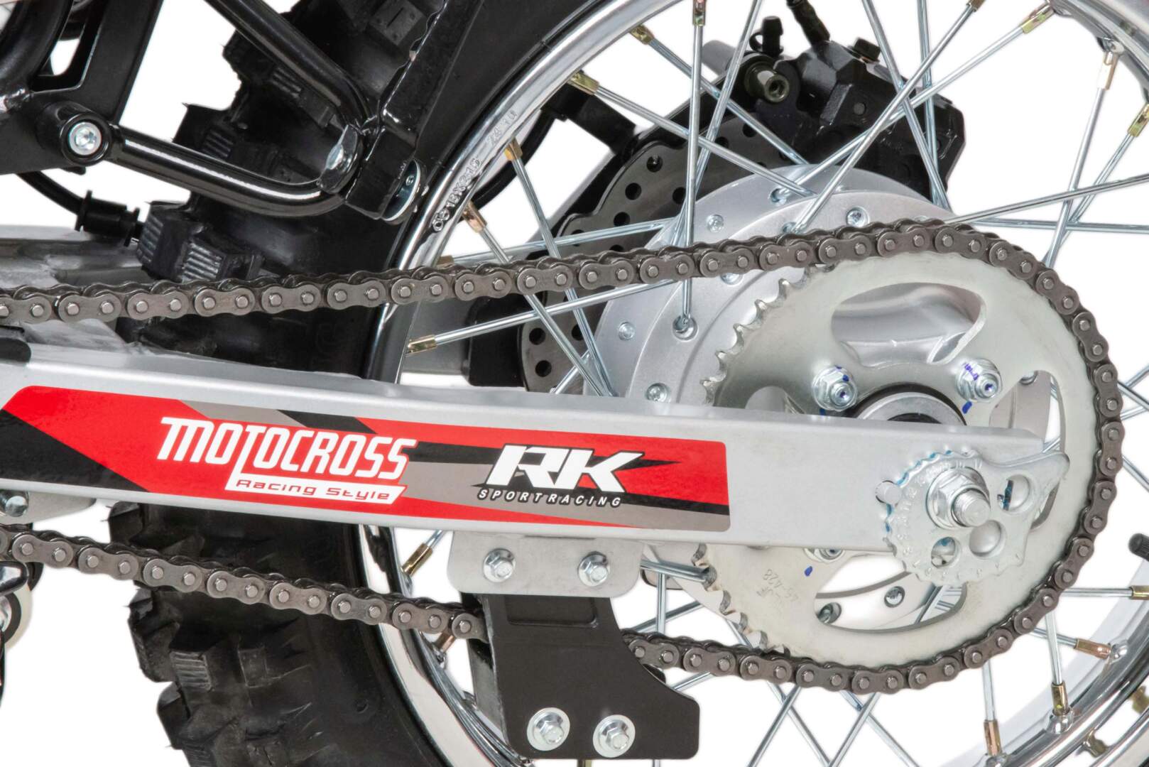 Мотоцикл Кросс Motoland RZ 200 (164FML) красный