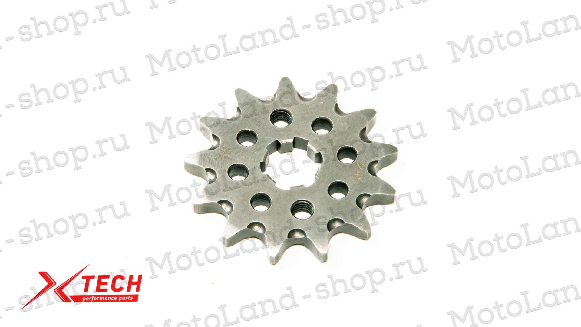 Звезда ведущая (420-13) 17мм X-TECH сталь 20CrMnTi, с самоочисткой