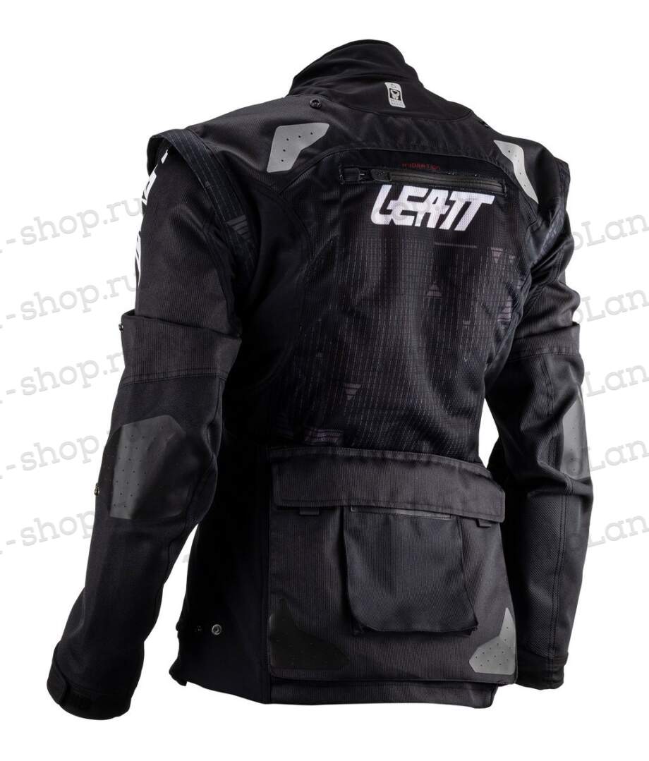 Куртка мото LEATT №10 black (текстиль) (M)
