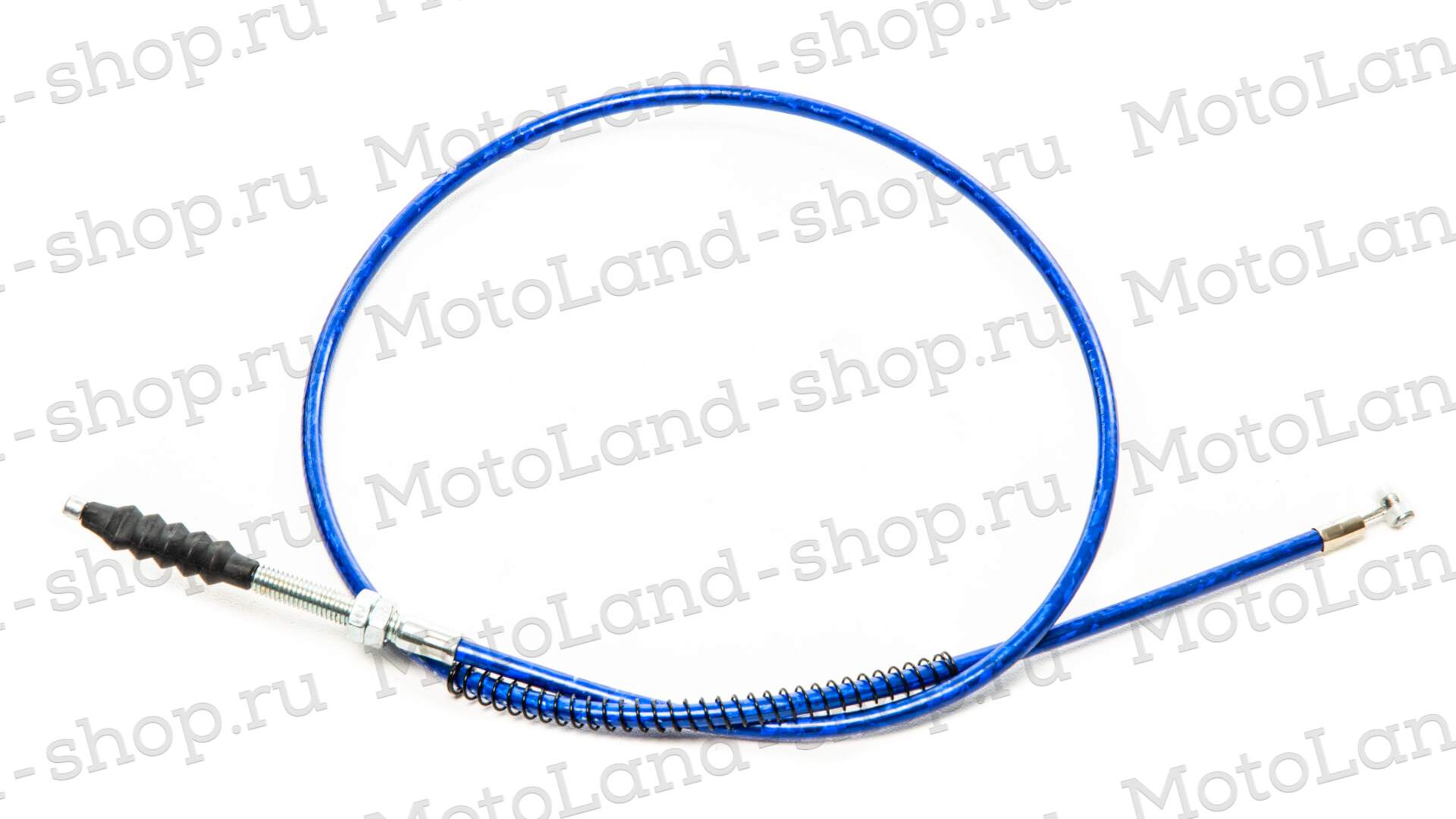 Трос сцепления 1000мм (с пружиной) синий