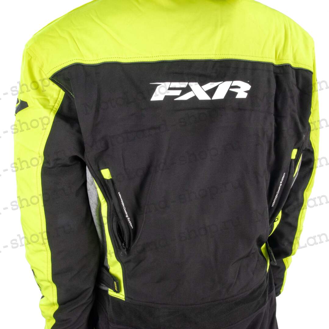 Комбинезон для снегохода FXR Maverick Lite №1 lemon-green (тесктиль) (XL)
