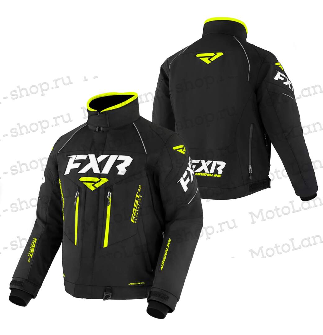 Куртка для снегохода FXR Adrenaline №1 black (текстиль) (XXL) Куртка для снегохода FXR Adrenaline №1 black (текстиль) (XXL)