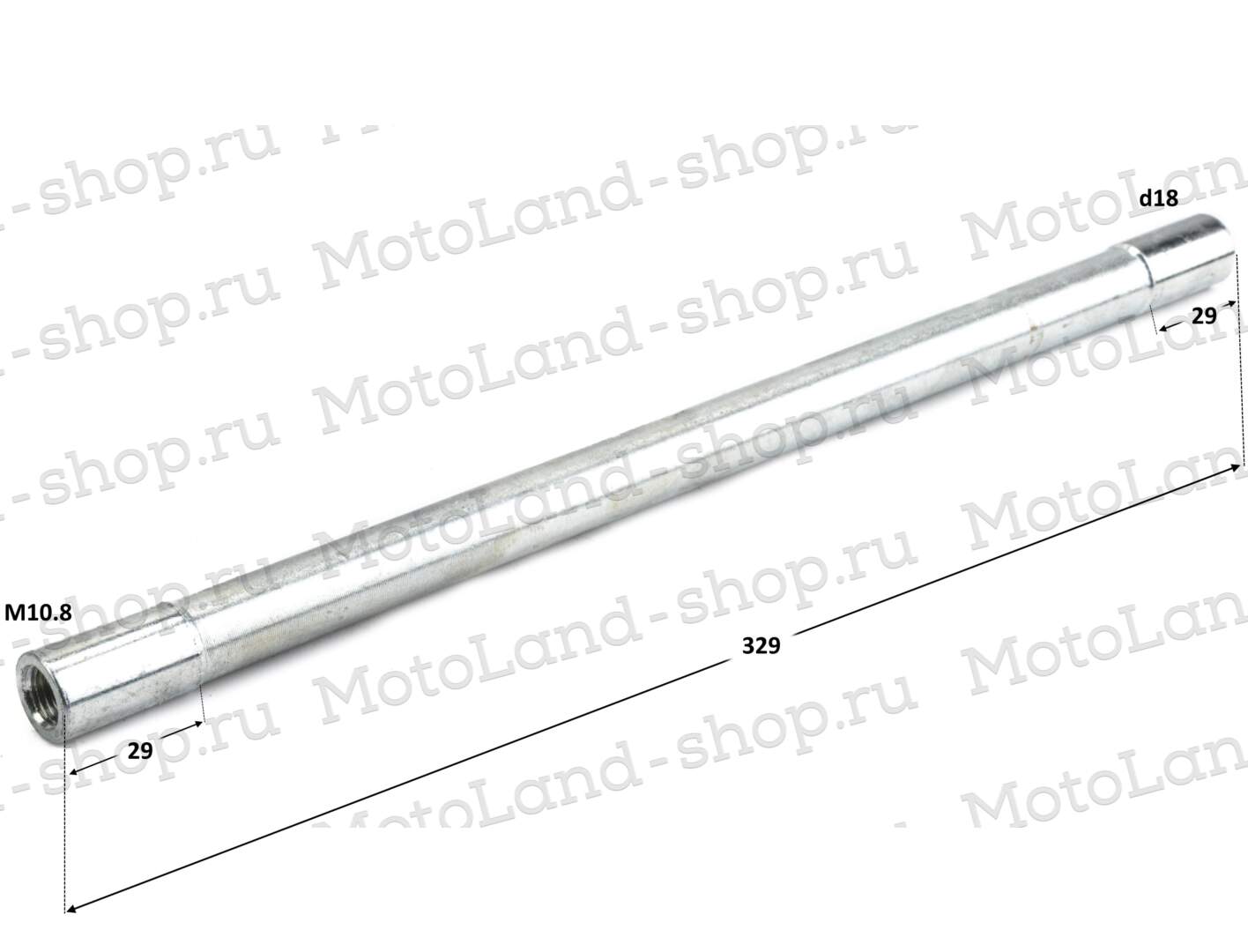 Верхняя ось заднего маятника BARS 200