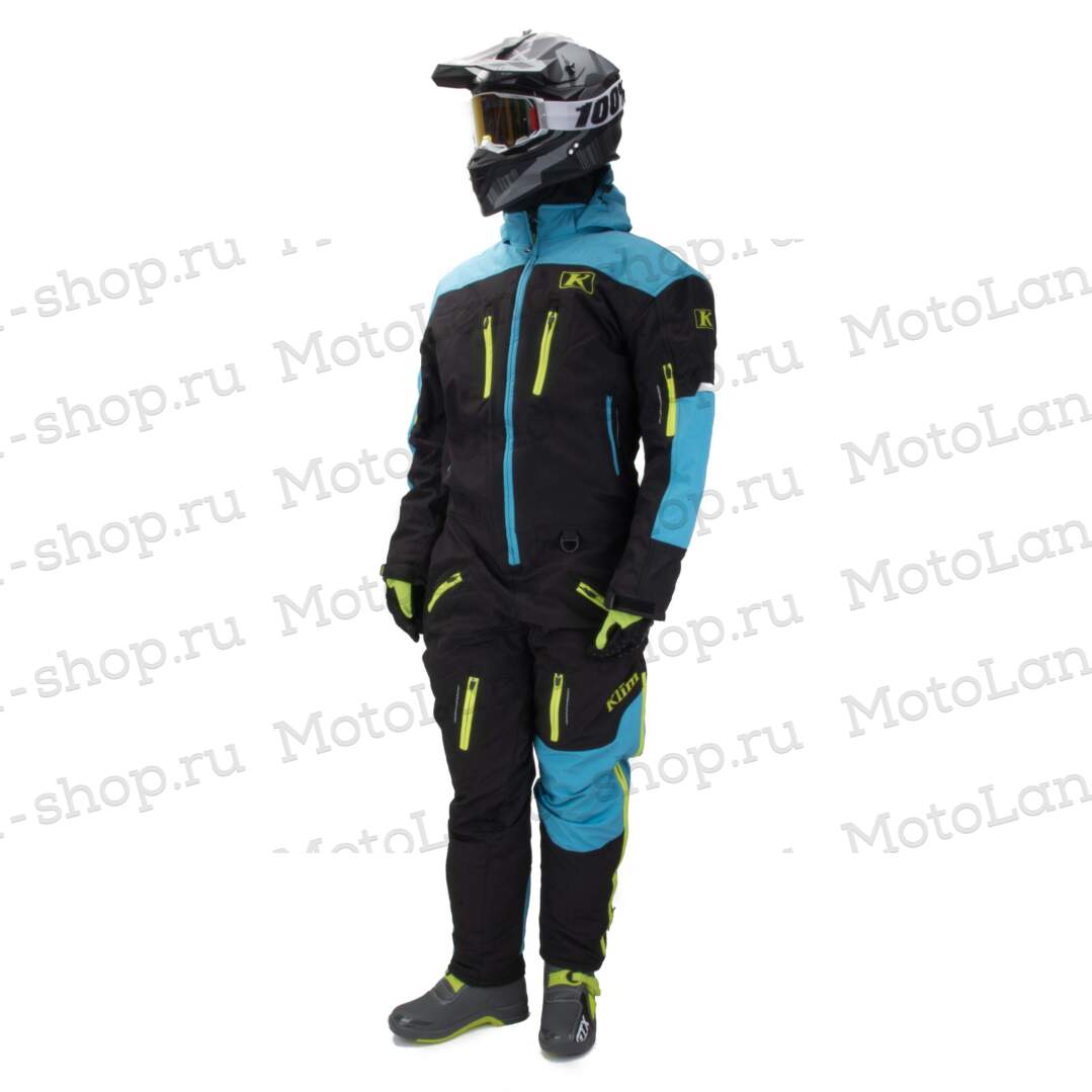 Комбинезон для снегохода KLIM №4 blue (текстиль) (XXL)