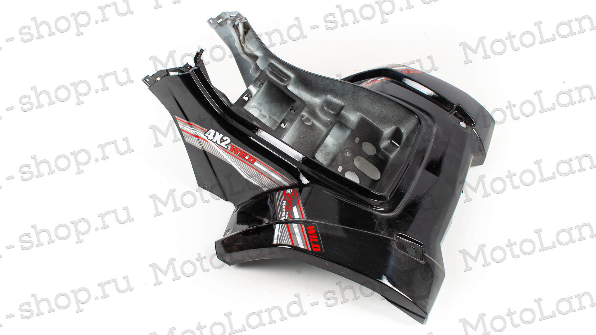 Пластик основной задний ATV WILD белый