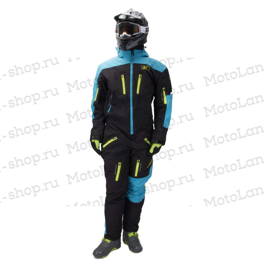 Комбинезон для снегохода KLIM №4 blue (текстиль) (XL)