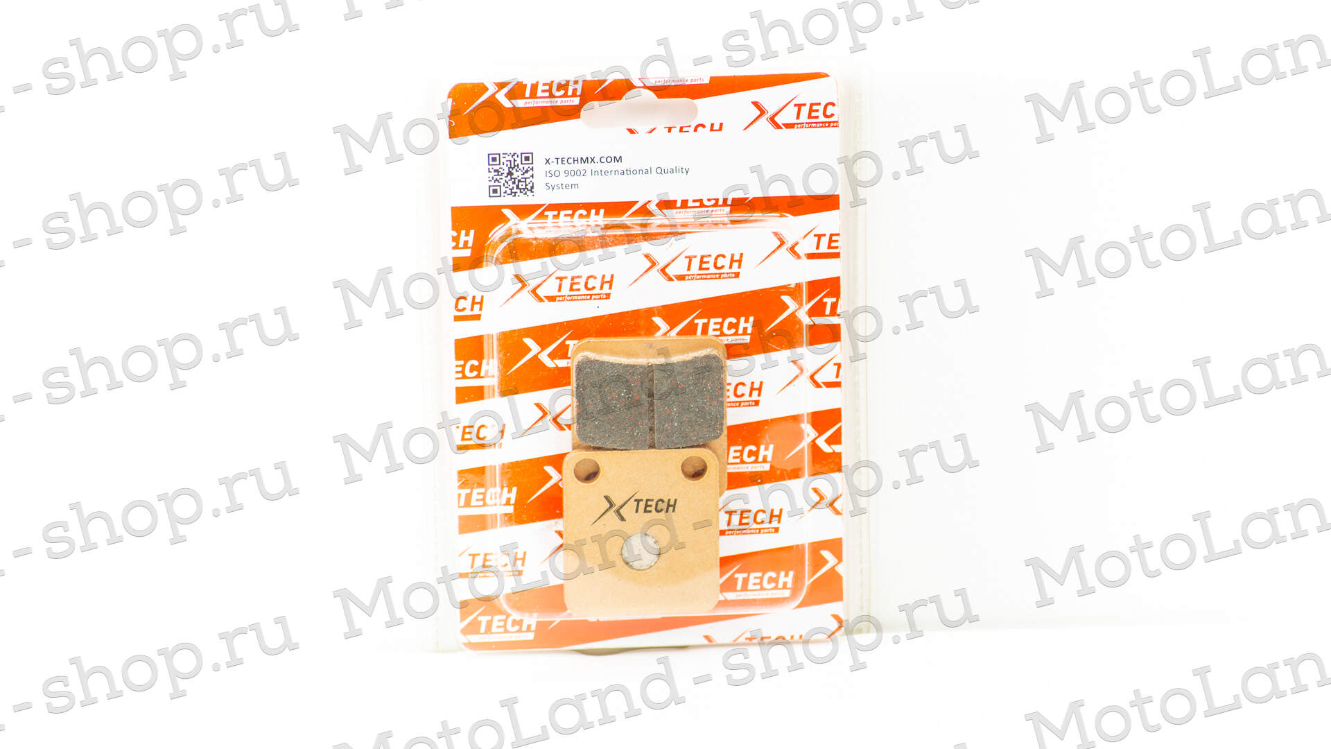 Колодки тормозные дисковые  №3 X-TECH (less-metallic) медь