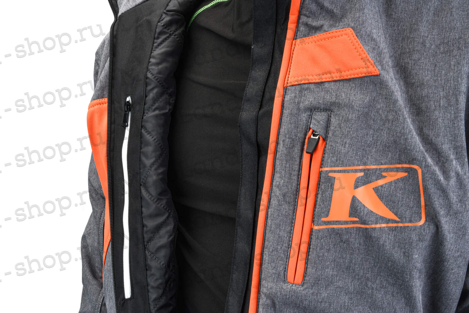 Комбинезон для снегохода KLIM RIPSA ONE-PIECE №2 gray-orange (текстиль) (XXL)