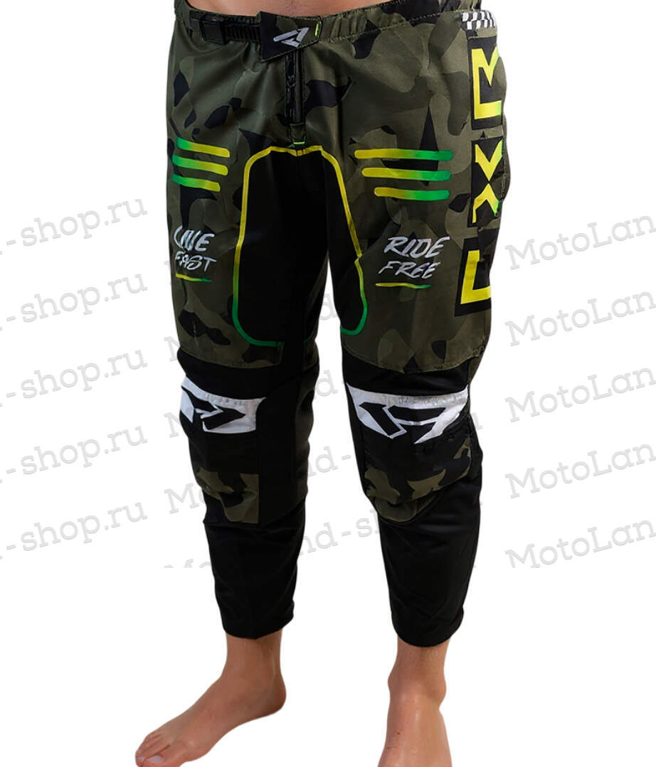 Штаны для мотокросса FXR №2 (XL) black/yellow