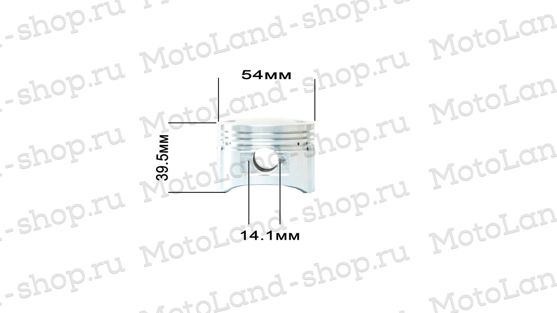 Поршень в сборе 154FMH 125см3 (54*54)