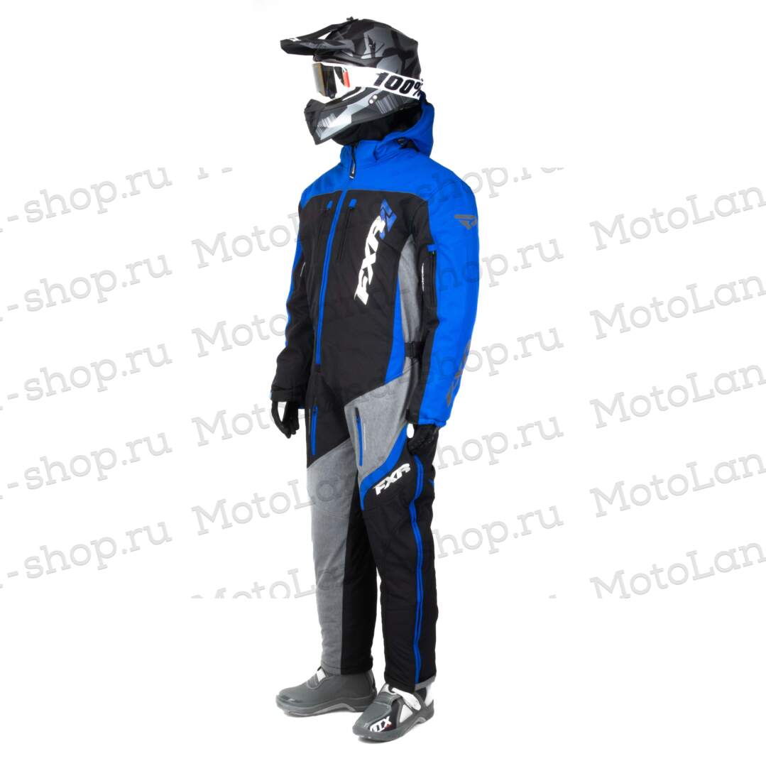 Комбинезон для снегохода FXR Maverick Lite №2 blue (текстиль) (M)