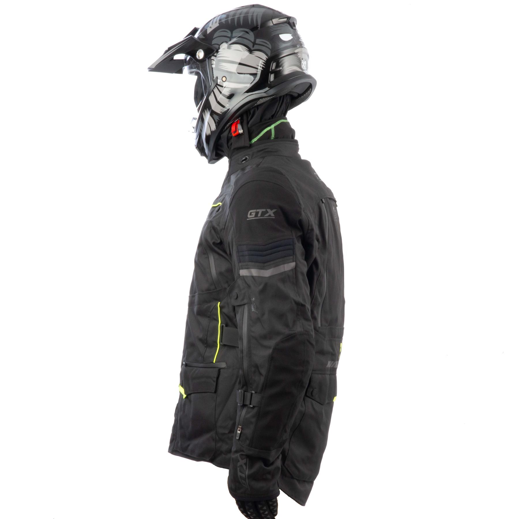Куртка мотоциклетная (текстиль) GTX EJ-2405 BLACK (XL) Куртка мотоциклетная (текстиль) GTX EJ-2405 BLACK (XL)