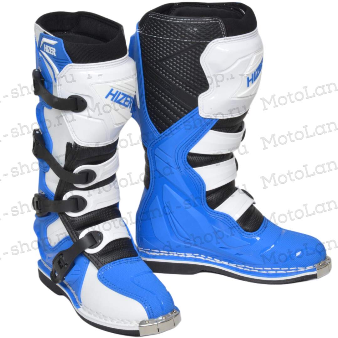 Мотоботинки HIZER X2401 blue (р. 44)