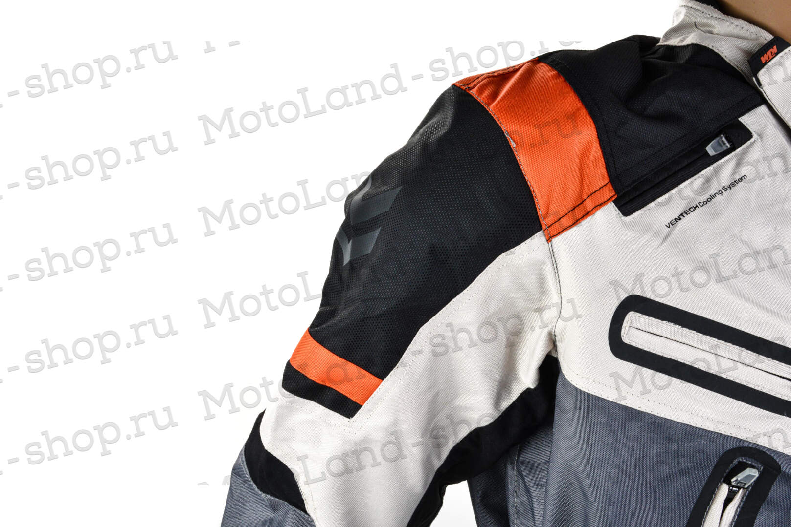 Куртка мото KTM №7 grey (текстиль) (M)