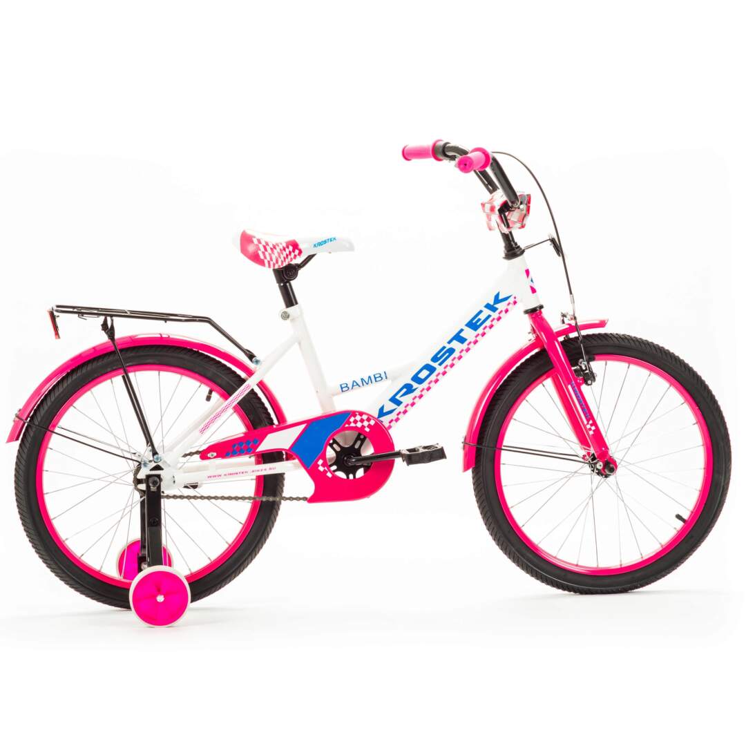 Велосипед 20" KROSTEK BAMBI GIRL (500103) (розовый)