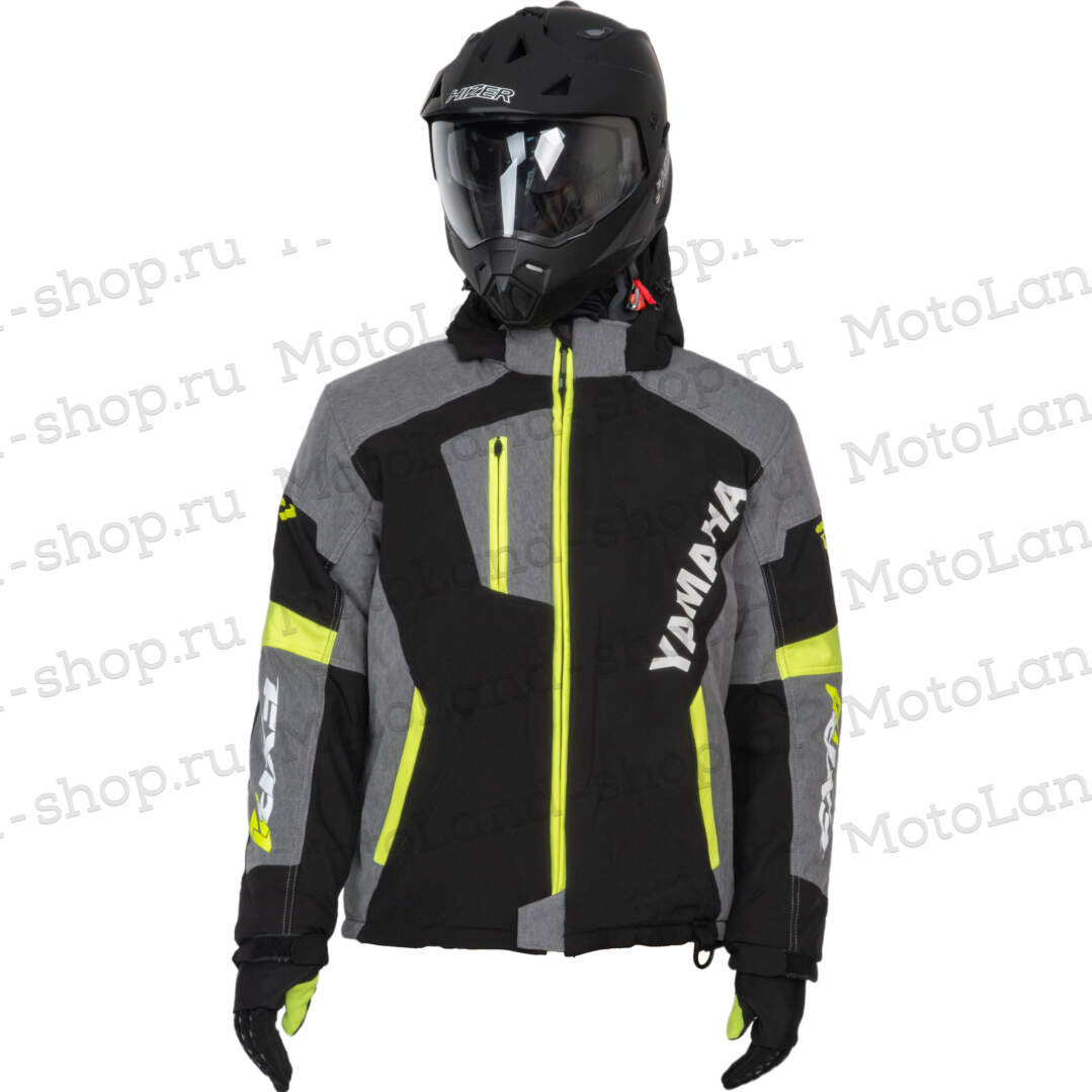 Куртка для снегохода FXR Yamaha Mission FX №6 black-gray (текстиль) (M)