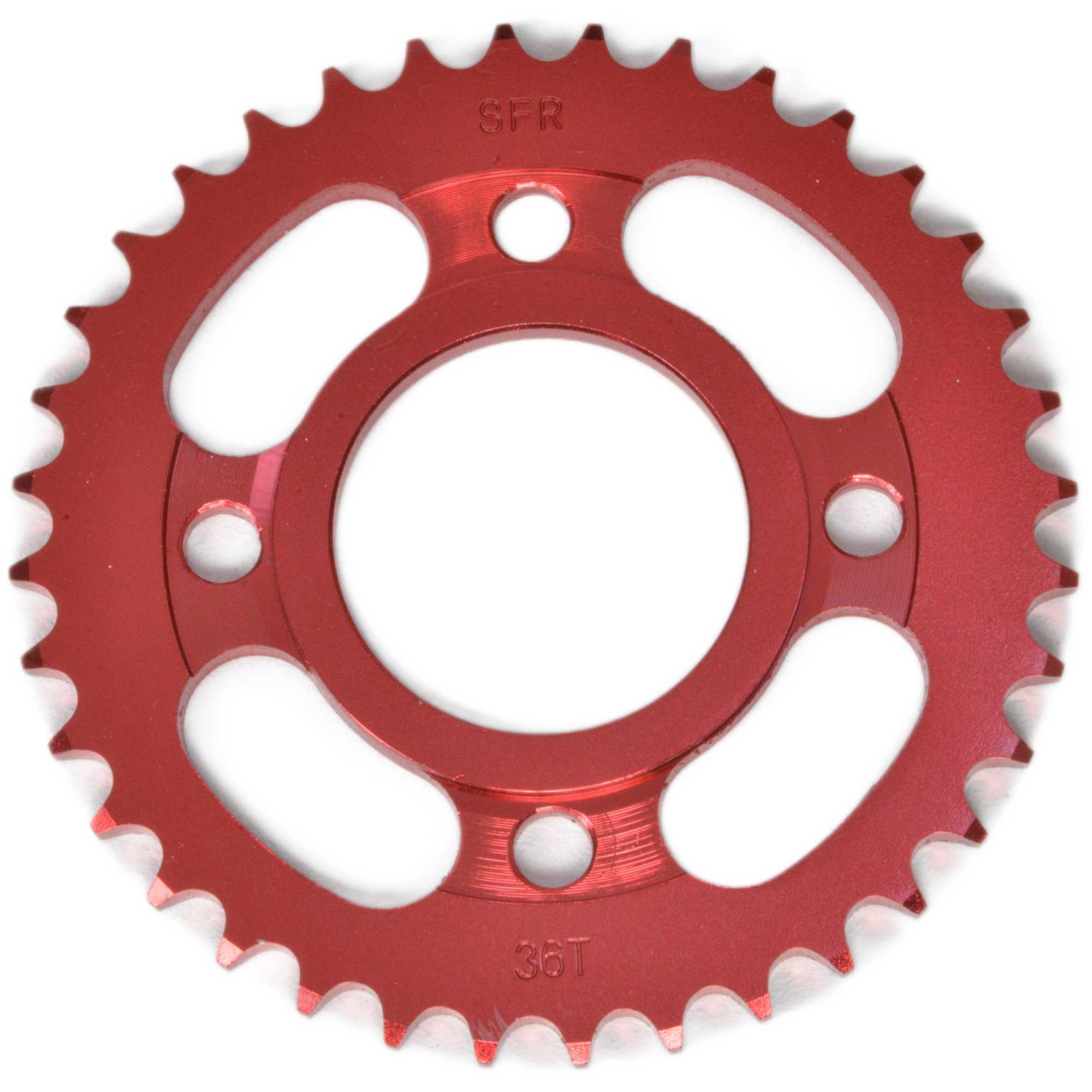 Венец, звезда ведомая (428H-36) SFR CG/CB 4х90х58 красная