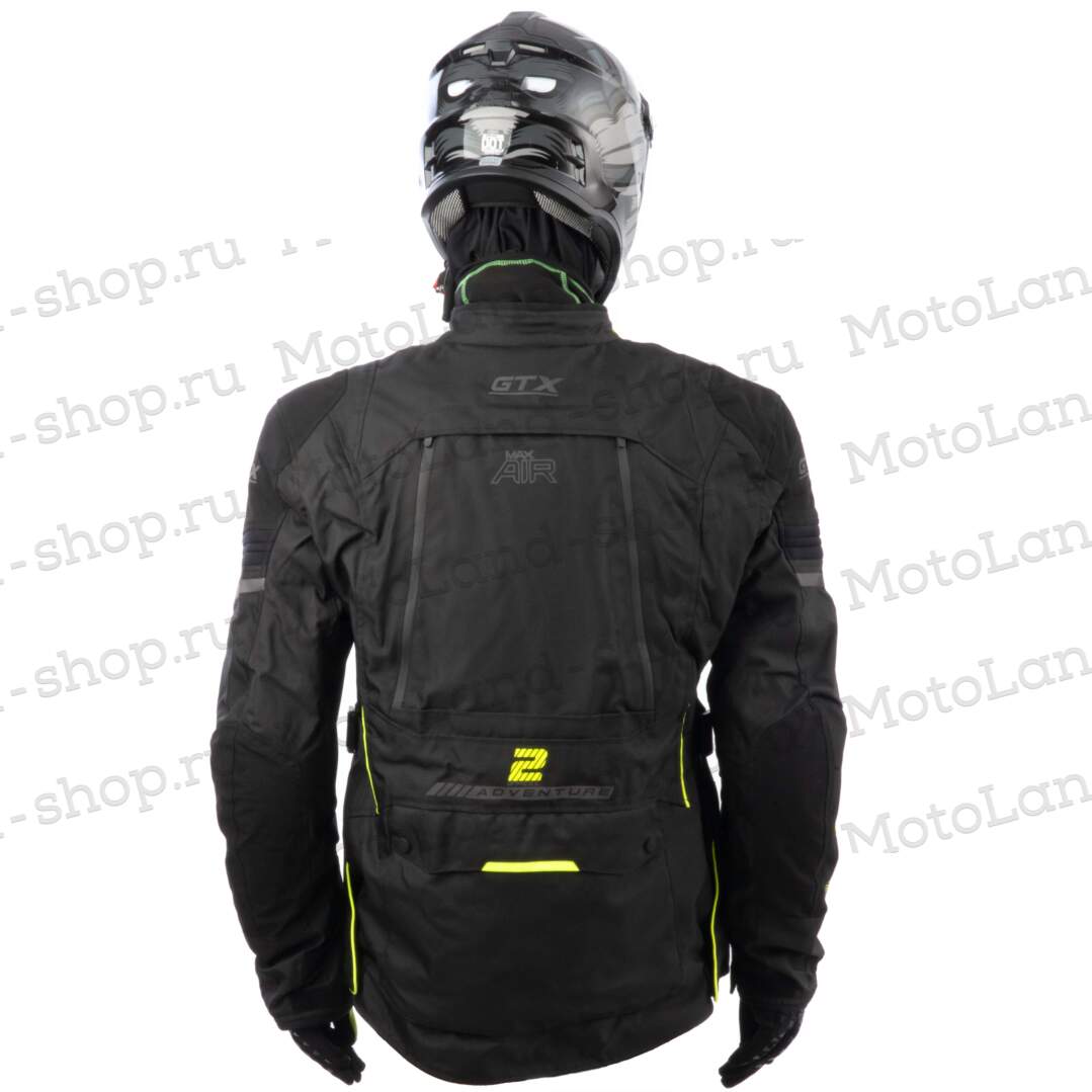 Куртка мотоциклетная (текстиль) GTX EJ-2405 BLACK (L) Куртка мотоциклетная (текстиль) GTX EJ-2405 BLACK (L)