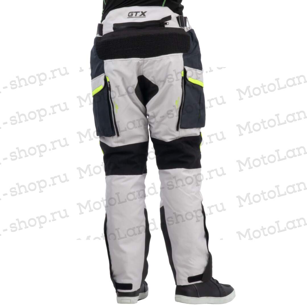 Штаны мотоциклетные (текстиль) GTX EJ-3002 BLACK/LIGHT GREY/NAVY (XXL)