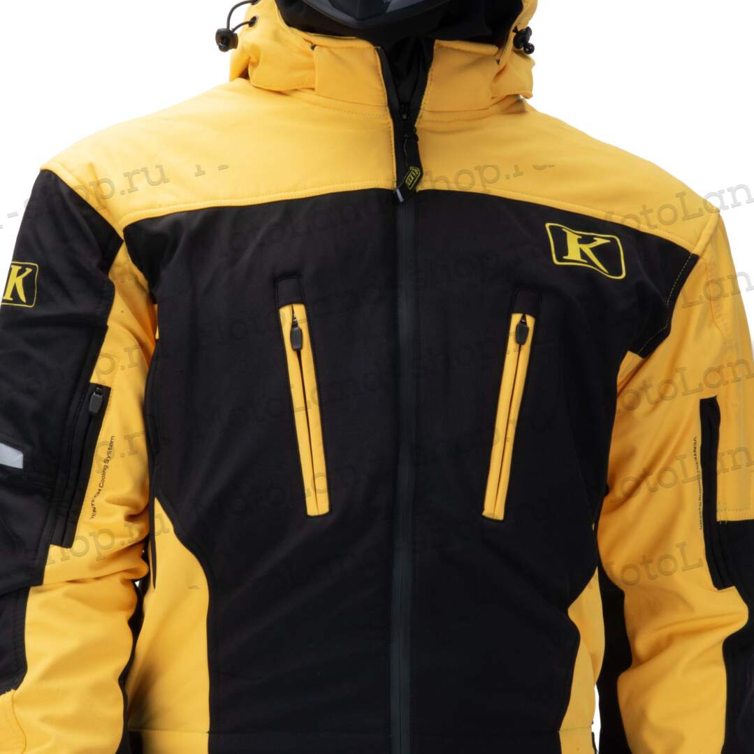 Комбинезон для снегохода KLIM №3 yellow (текстиль) (M)