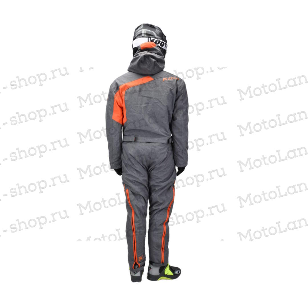 Комбинезон для снегохода KLIM RIPSA ONE-PIECE №2 gray-orange (текстиль) (XXL)